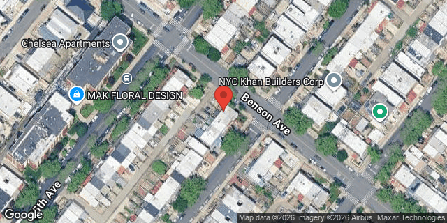 Aerial map of 86 BAY 40 STREET, Brooklyn