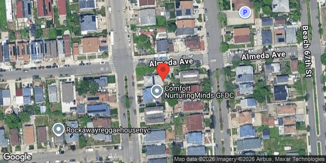 Aerial map of 68-15 ALMEDA AVENUE, Queens