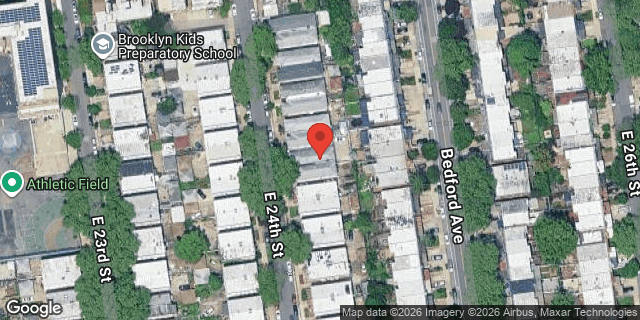 Aerial map of 2237 EAST 24 STREET, Brooklyn