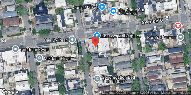 Aerial map of 420 AVENUE U, Brooklyn