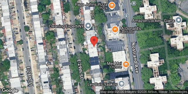 Aerial map of 2235 EAST 29 STREET, Brooklyn