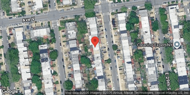 Aerial map of 2218 EAST 28 STREET, Brooklyn