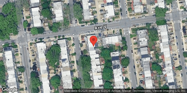 Aerial map of 2205 EAST 26 STREET, Brooklyn