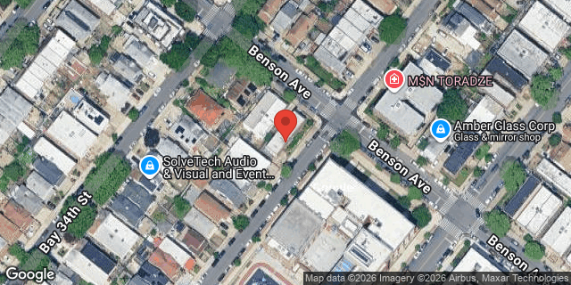Aerial map of 2348 BENSON AVENUE, Brooklyn