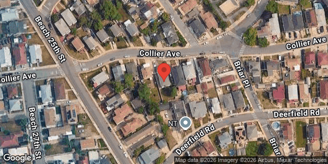 Aerial map of 24-77 COLLIER AVENUE, Queens