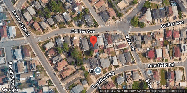 Aerial map of 24-73 COLLIER AVENUE, Queens