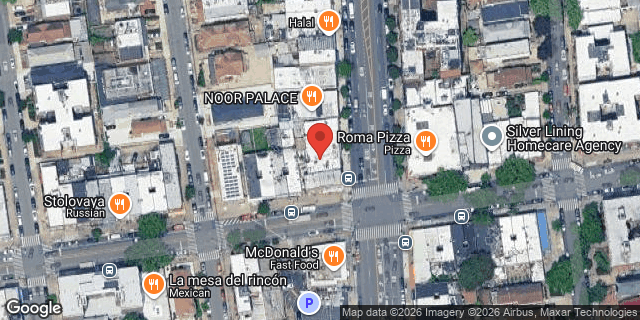 Aerial map of 2398 CONEY ISLAND AVENUE, Brooklyn