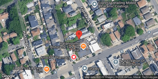 Aerial map of 28 FLORIDA AVENUE, Staten Island
