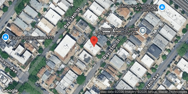 Aerial map of 48 BAY 35 STREET, Brooklyn