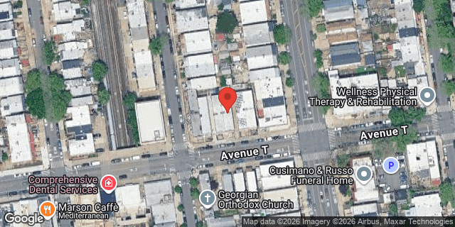 Aerial map of 177 AVENUE T, Brooklyn