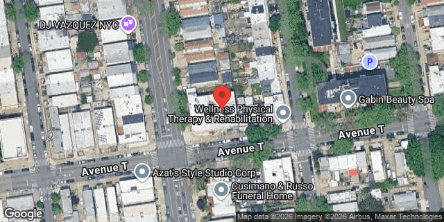 Aerial map of 201 AVENUE T, Brooklyn