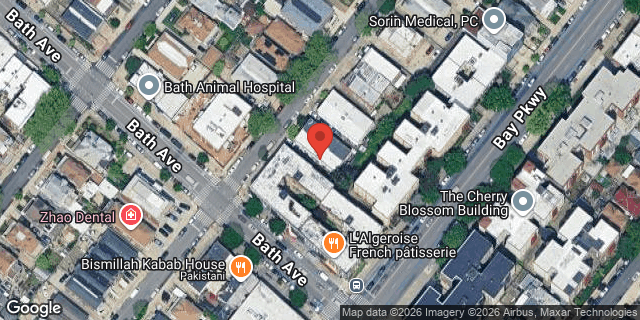 Aerial map of 155 BAY 29 STREET, Brooklyn