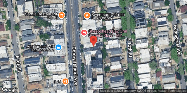 Aerial map of 2355 CONEY ISLAND AVENUE, Brooklyn