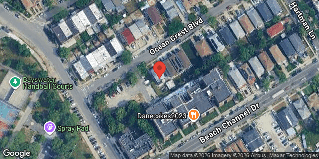 Aerial map of 29-41 OCEAN CREST BLVD, Queens