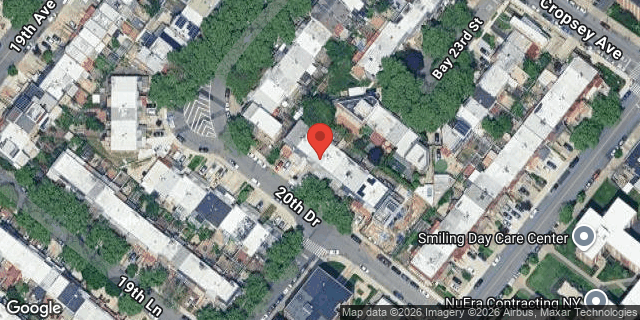 Aerial map of 1949 20 DRIVE, Brooklyn