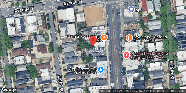 Aerial map of 2340 CONEY ISLAND AVENUE, Brooklyn