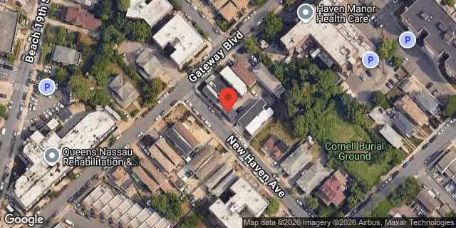 Aerial map of 17-32 NEW HAVEN AVENUE, Queens