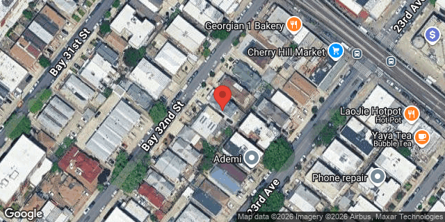 Aerial map of 29 BAY 32 STREET, Brooklyn
