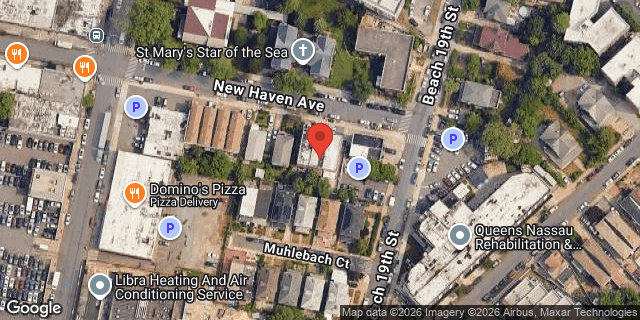 Aerial map of 19-11 NEW HAVEN AVENUE, Queens