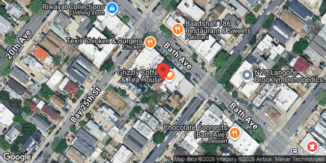 Aerial map of 2038 BATH AVENUE, Brooklyn