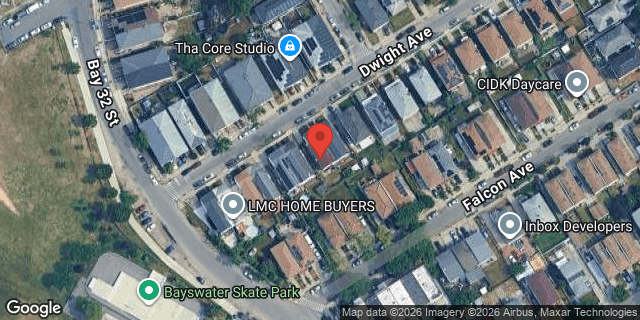 Aerial map of 31-17 DWIGHT AVENUE, Queens
