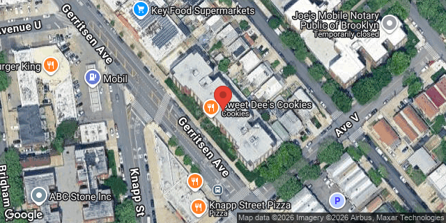 Aerial map of 2265 GERRITSEN AVENUE, Brooklyn
