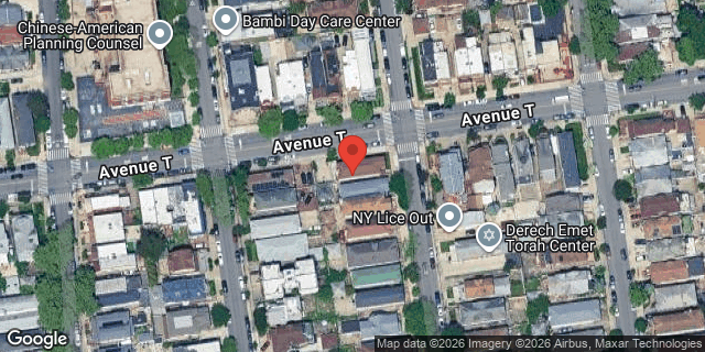 Aerial map of 2002 EAST 13 STREET, Brooklyn