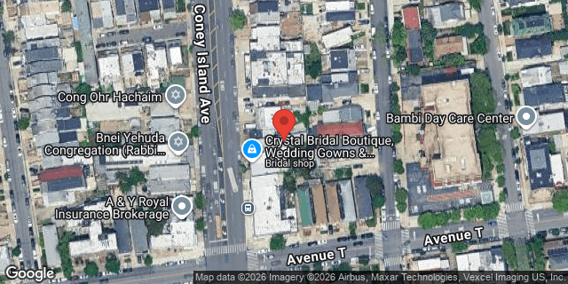 Aerial map of 2297 CONEY ISLAND AVENUE, Brooklyn