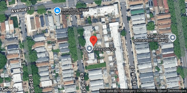 Aerial map of 2023 EAST 23 STREET, Brooklyn