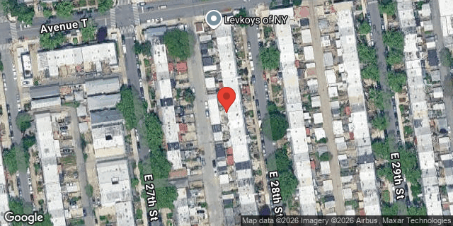 Aerial map of 2024 EAST 28 STREET, Brooklyn