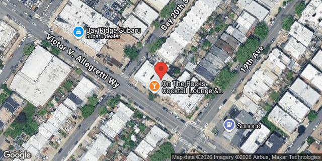 Aerial map of 1861 CROPSEY AVENUE, Brooklyn