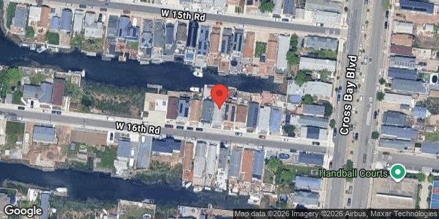 Aerial map of 19 WEST 16 ROAD, Queens