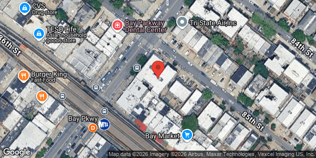 Aerial map of 2200 85 STREET, Brooklyn