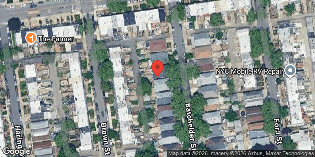 Aerial map of 2026 BATCHELDER STREET, Brooklyn