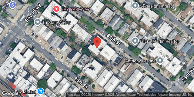 Aerial map of 2240 84 STREET, Brooklyn