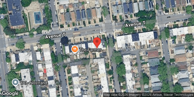 Aerial map of 2972 AVENUE T, Brooklyn
