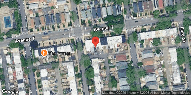 Aerial map of 2982 AVENUE T, Brooklyn
