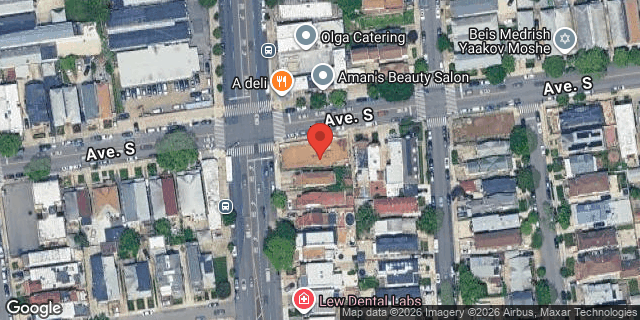 Aerial map of 2219 CONEY ISLAND AVENUE, Brooklyn