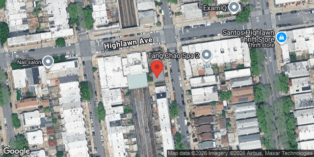 Aerial map of 1810 WEST 7 STREET, Brooklyn