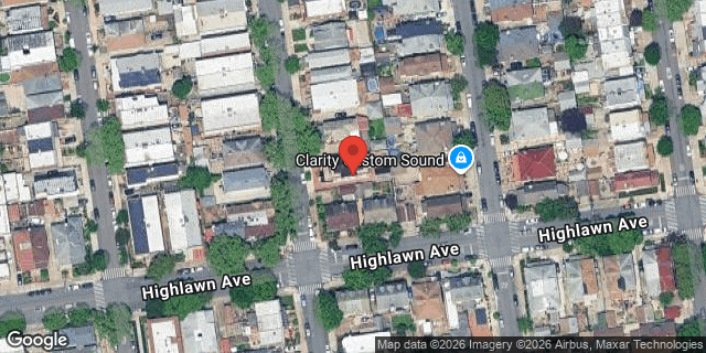 Aerial map of 1789 WEST 12 STREET, Brooklyn