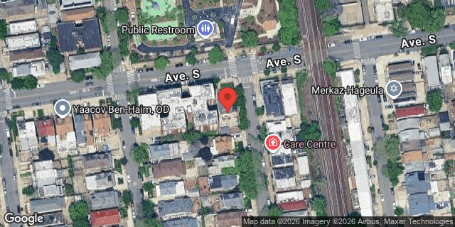 Aerial map of 1422 AVENUE S, Brooklyn