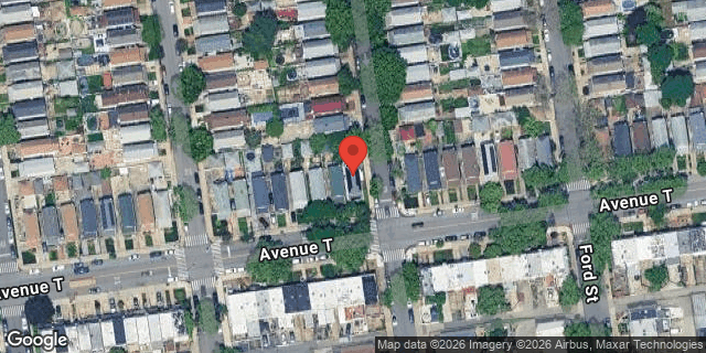 Aerial map of 2999 AVENUE T, Brooklyn