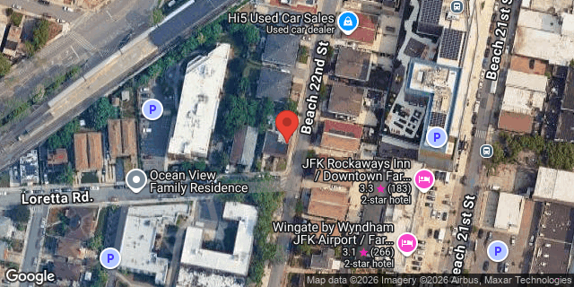 Aerial map of 22-02 LORETTA ROAD, Queens
