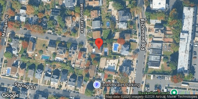 Aerial map of 56 WILSON TERRACE, Staten Island
