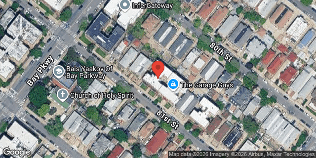 Aerial map of 2233 81 STREET, Brooklyn