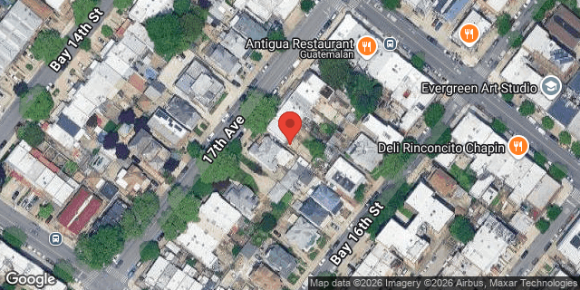 Aerial map of 8799 17 AVENUE, Brooklyn