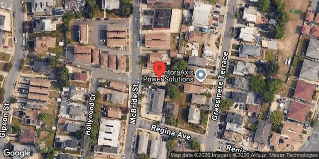 Aerial map of 11-16 MCBRIDE STREET, Queens