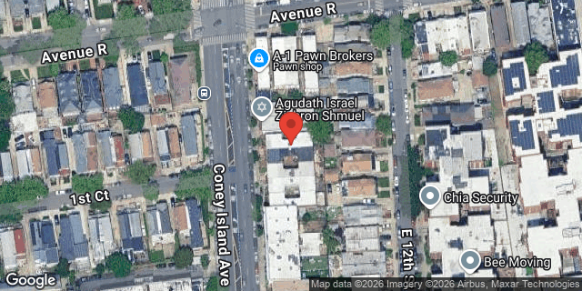 Aerial map of 2143 CONEY ISLAND AVENUE, Brooklyn