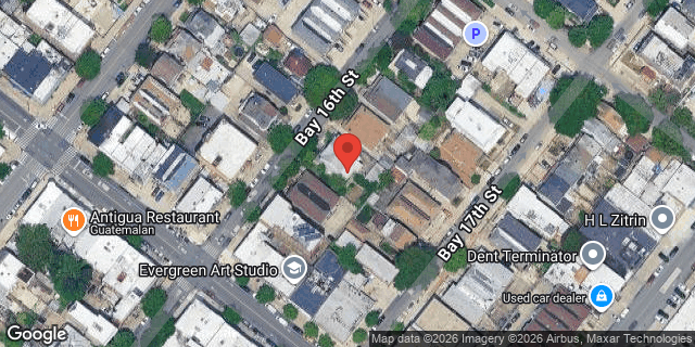 Aerial map of 8743 BAY 16 STREET, Brooklyn