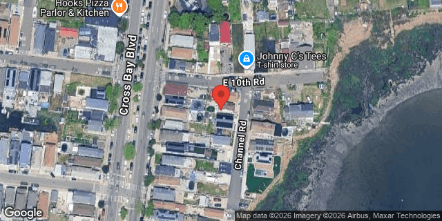 Aerial map of 10-03 CHANNEL ROAD, Queens